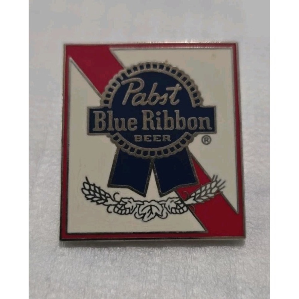 Vintage Pabst Blue Ribbon Beer Lapel Pin